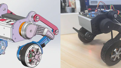 ESP32轮足机器人 featured image