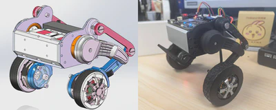 ESP32轮足机器人 featured image