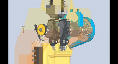 近距离动画展示